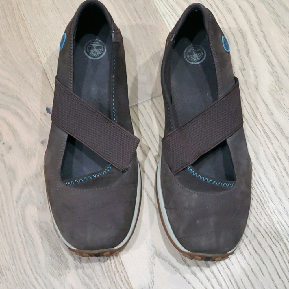 Timberland Slip On Mary Jane Flats Shoes